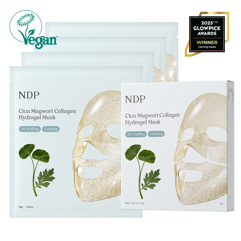Cica Mugwort Collagen Hydrogel Mask 4ea