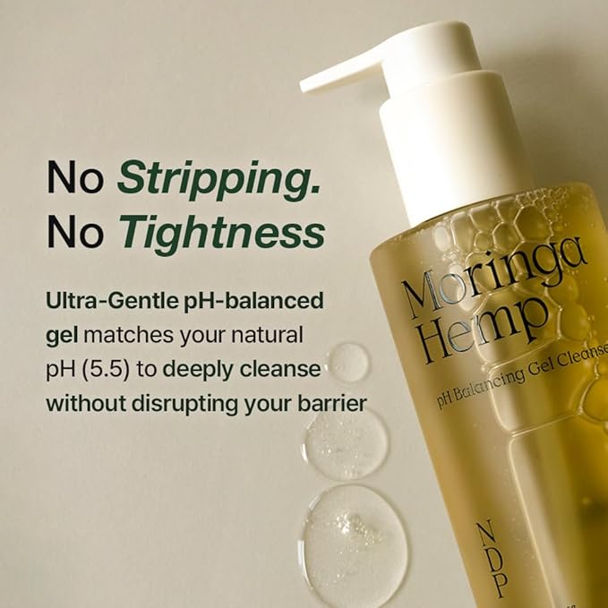 Moringa Hemp pH Balancing Gel Cleanser