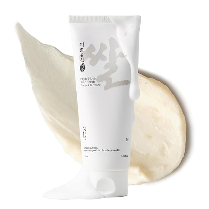 Phyto Mucin Rice Scrub Foam Cleanser